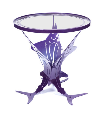 Marlin Tables - Purple Passion