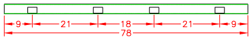 Rail Punching Layout 1078-RP