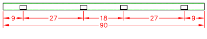 Rail Punching Layout 1090-RP